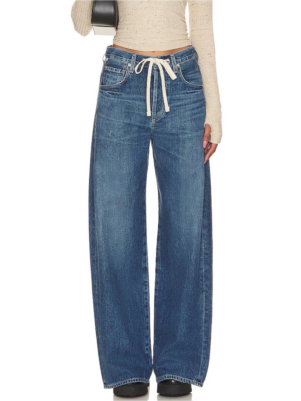 Citizens of Humanity Brynn Wide-Leg Drawstring Jeans